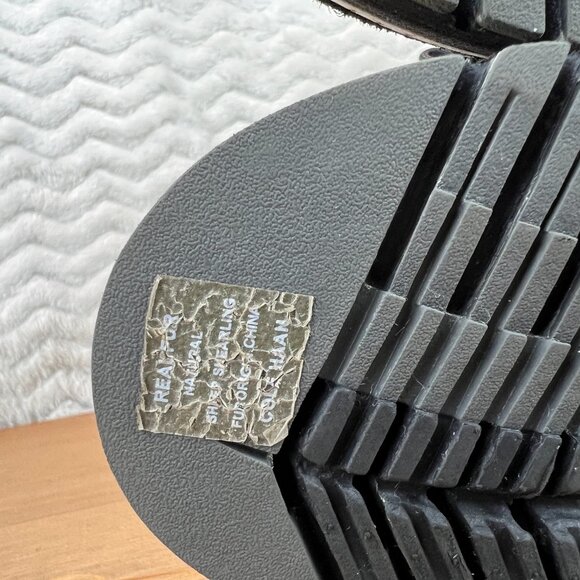 Cole Haan Womens Boots Zerogrand Lux Hiker Water Resistant Shearling Fur Sz 7.5B - Picture 9 of 10